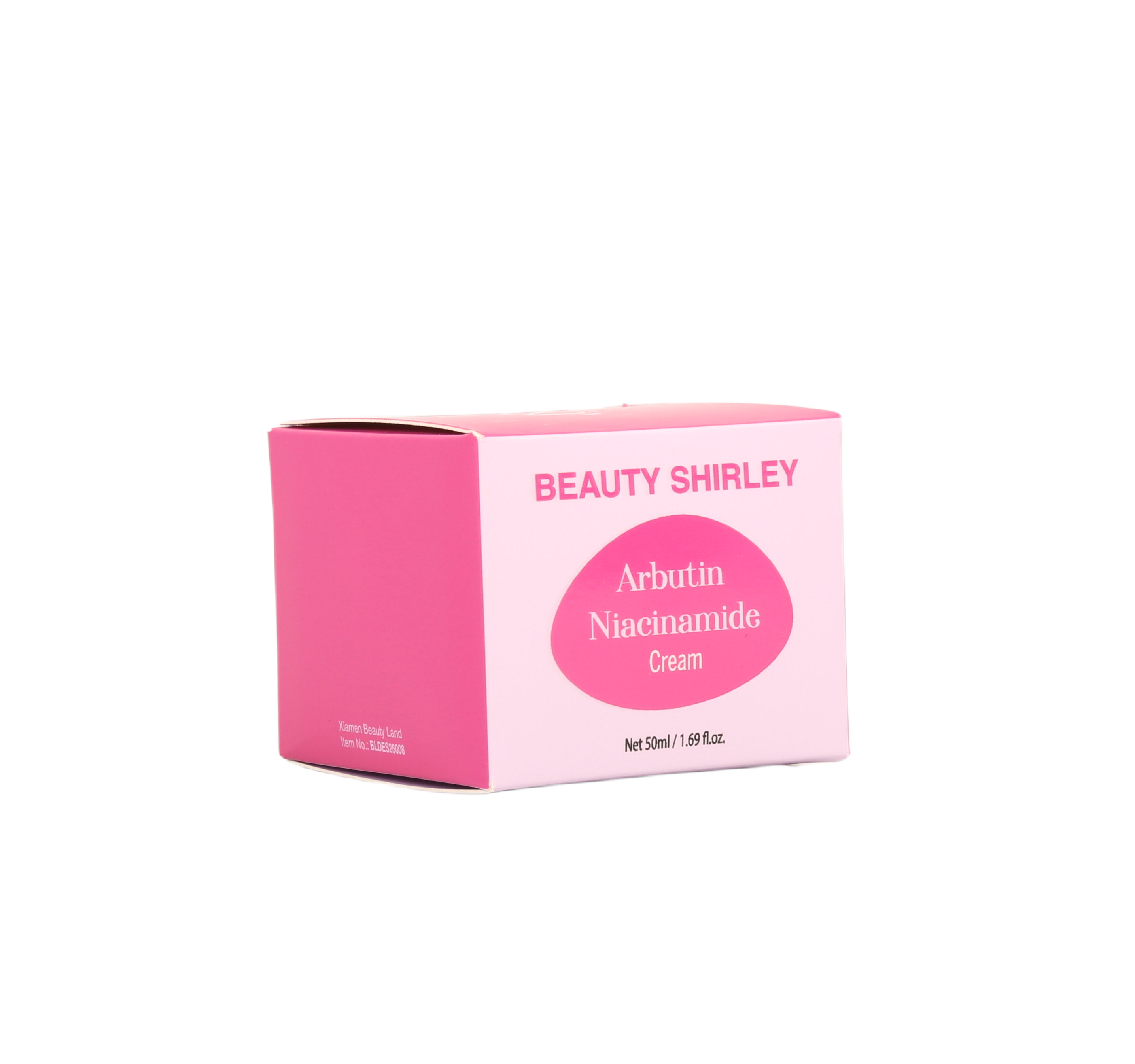 BLDES26008 Brightening Arbutin Niacinamide Cream – 50ml Glass Jar