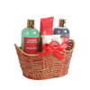 BLBF26018 Ultimate Family Bath Gift Set - Shower Gel, Bubble Bath, Body Lotion, Bath Fizzer & Loofah in Woven Basket