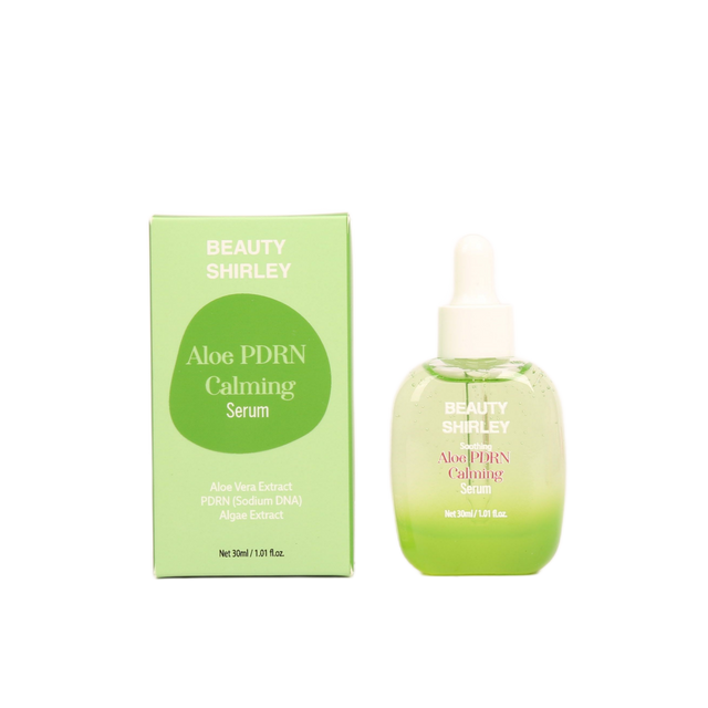 BLDES26013 Soothing Aloe PDRN Calming Serum – 30ml Glass Dropper Bottle