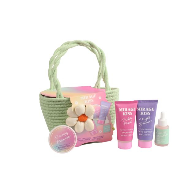 BLMK260014 Complete Head-to-Toe Beauty Set – Facial Cleanser, Shower Gel, Body Lotion & Face Serum