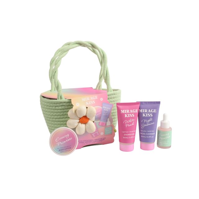 BLMK260014 Complete Head-to-Toe Beauty Set – Facial Cleanser, Shower Gel, Body Lotion & Face Serum