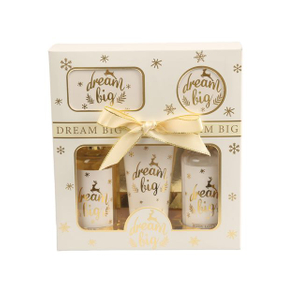  BLDB26008 Complete Spa Discovery Set - Shower Gel, Body Lotion, Hand Cream & Bath Fizzer with Towel