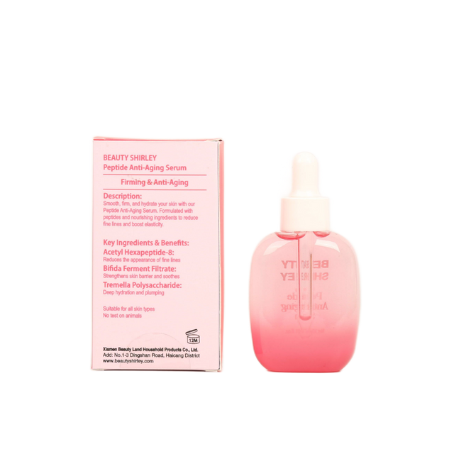 BLDES26004 Firming Peptide Anti-Aging Serum – 30ml Glass Dropper Bottle