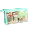 BLGS006 Natural Exfoliation Trio - Sugar & Salt Scrub, Shower Gel & Body Lotion