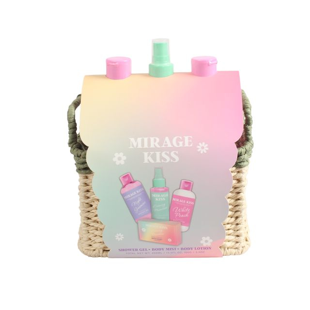 BLMK260010 Complete Bath & Body Gift Basket – Shower Gel, Body Lotion, Body Mist & Bath Soap