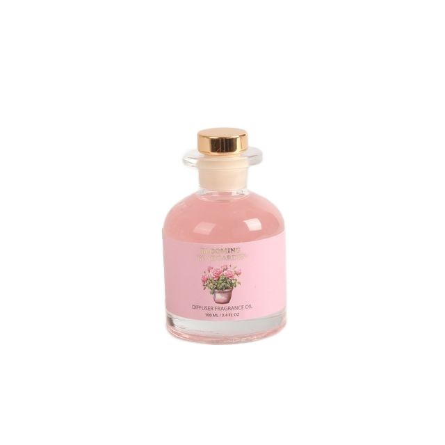 BLBG26015 Diffuser Oil and Scented Candle Set with Reed Sticks in Leather-Handle Gift Box