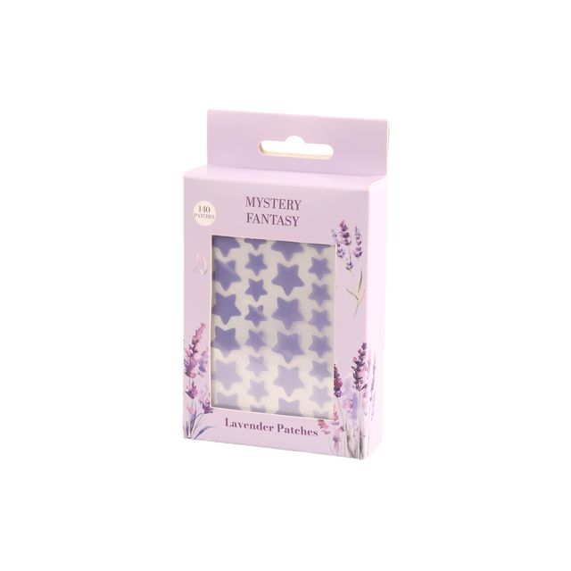 BLMF26004 Calming Lavender Acne Patch Set – 140 Hydrocolloid Patches (5 Sheets)