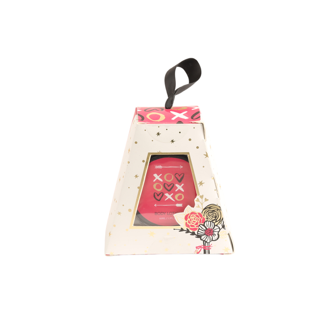 BLVT26012 Exfoliating Body Scrub & Nourishing Body Lotion Duo with Ribbon Gift Box