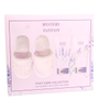 BLMF260010 Complete Pedicure Gift Set – Foot Scrub, Foot Lotion & Fuzzy Slipper