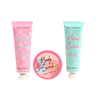 BLSC26006 Complete Hand & Body Care Set Shower Gel Hand Cream Body Scrub with Cosmetic Bag