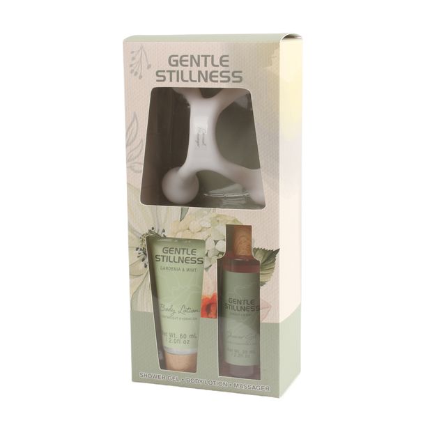 BLGS010 Relax & Refresh Duo - Shower Gel & Body Lotion with Neck Massager